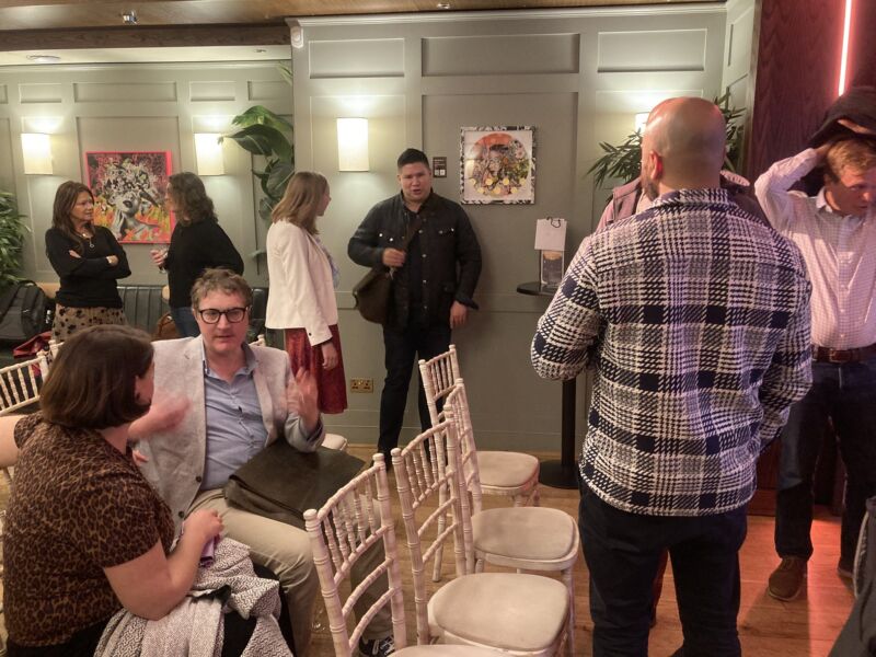 Image for the Tweet beginning: After some probing questions from