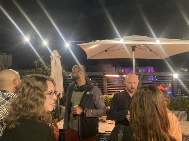 Image for the Tweet beginning: After some probing questions from