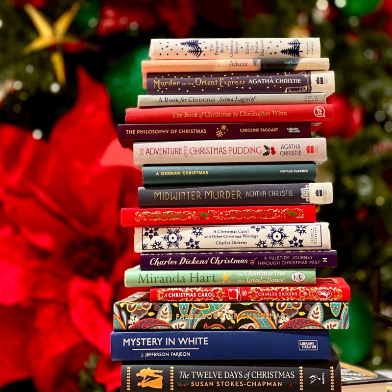 Image for the Tweet beginning: Festive reads! Which one would